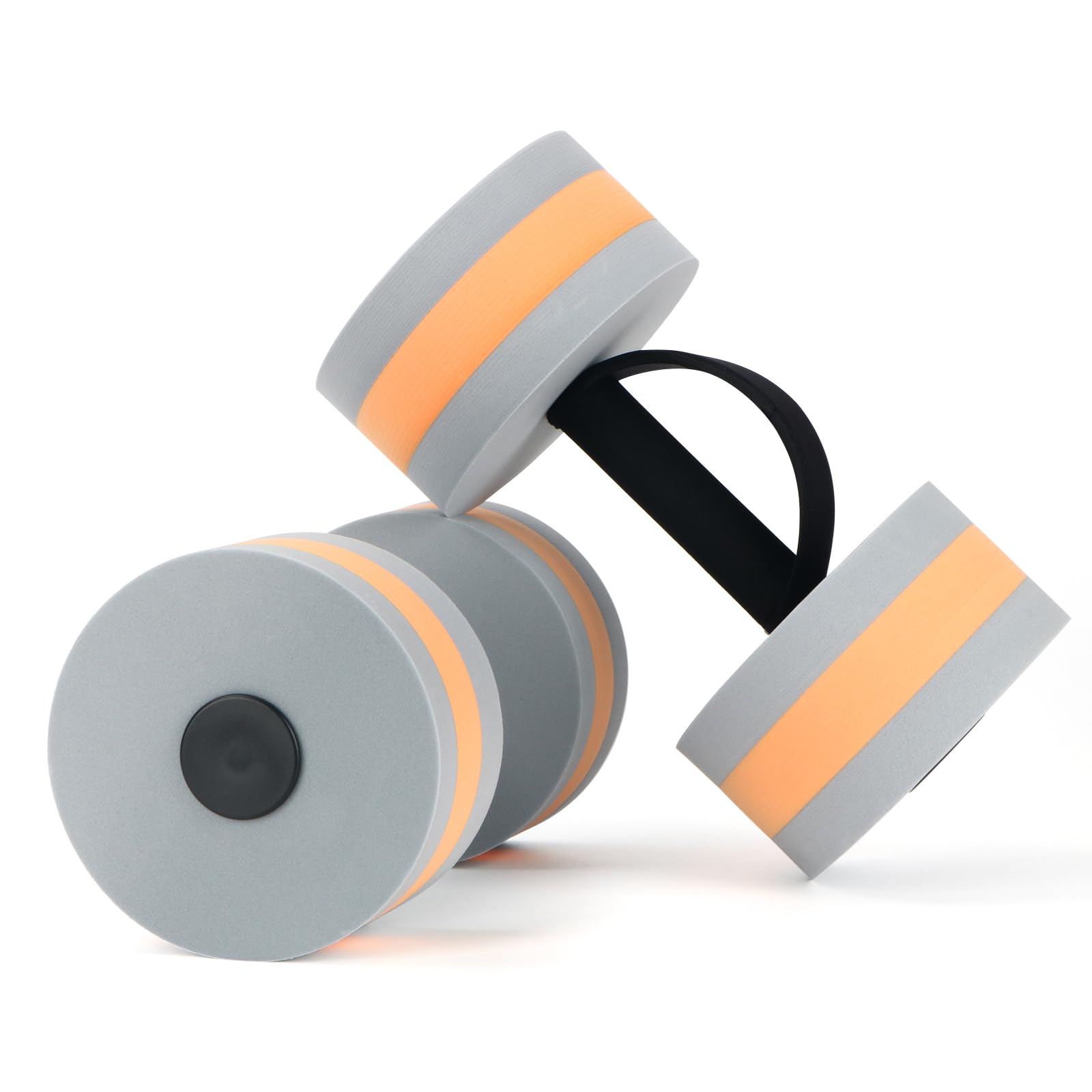 UNAOIWN Water Weights for Pool Exercise 2Pcs Water Dumbbells Aerobics Pool Barbells Lightweight Resistance Aquatic Dumbbell for Swimming