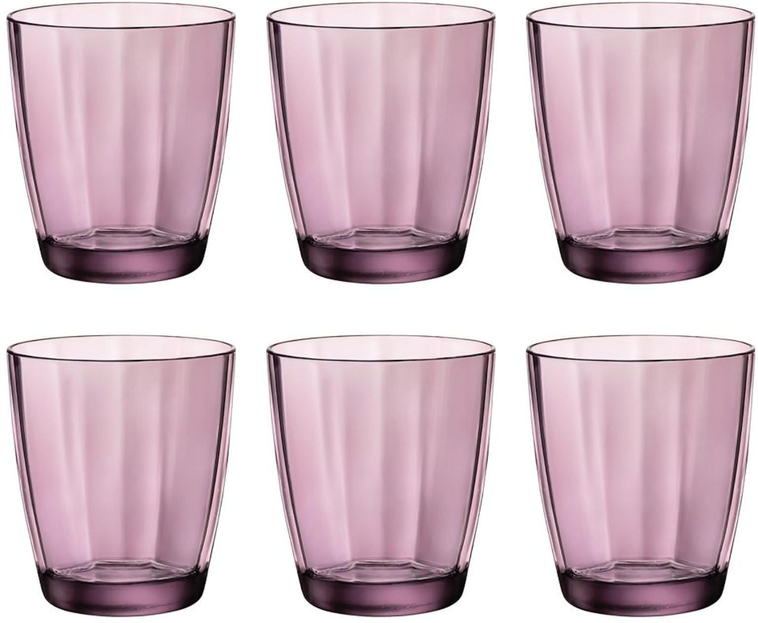 Bormioli Rocco Pulsar Rock Purple Tumbler CL 30 - Set of 6