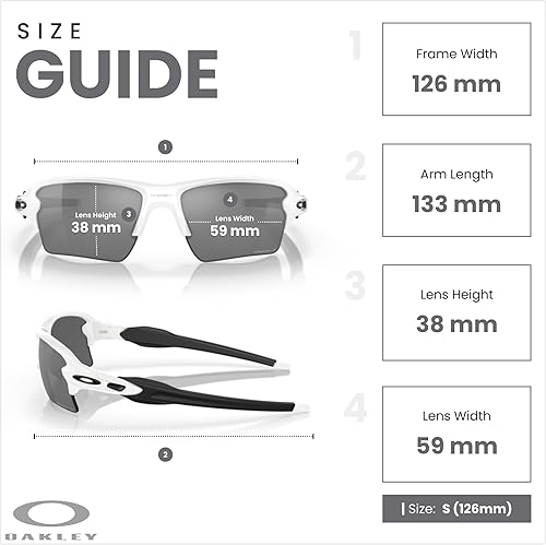 Miniatura 5 de Oakley Flak 2.0 XL OO9188 - Gafas de sol para hombre + correa + kit de cuidado de diseñador iWear