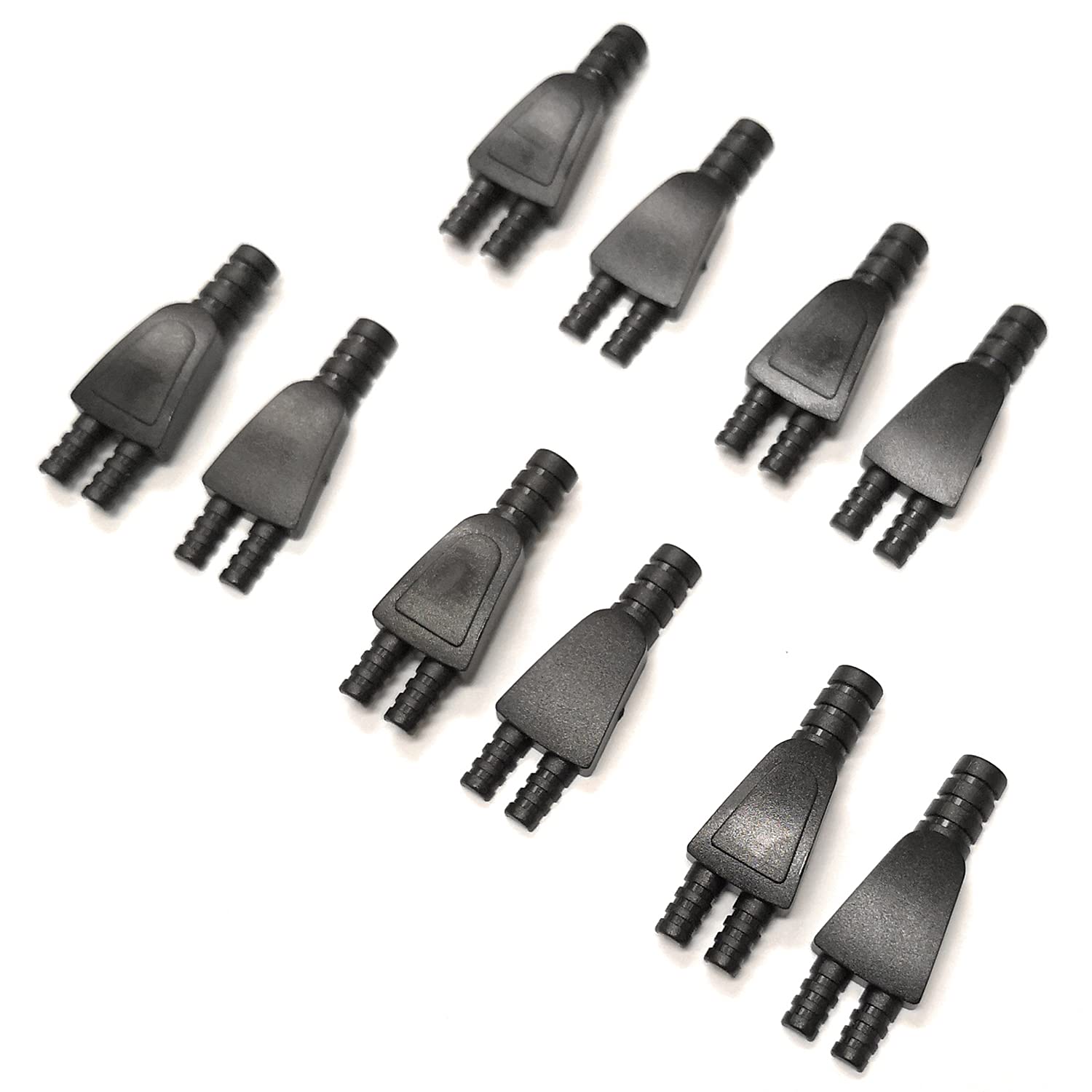 Amazon | アイラブDIY ケーブル分岐部ハウジング ブラック 5セット