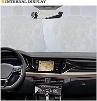 Vista 6 de Howilath Sombra de ojos de belleza, 2 unidades, parasol universal para parabrisas, accesorios para vehículos, cubierta anti-UV