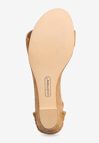 Vista 4 de Comfortview Women's Wide Width The Harper Sandal