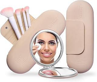 Soporte para brochas de maquillaje de viaje, ...