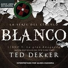 Blanco Audiolibro Por Ted Dekker arte de portada