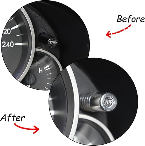 Miniatura 3 de Cubierta decorativa para barra de ajuste de tablero de instrumentos de aleación de aluminio para Mazda MX-5 RF Miata 2009-2015 Cubierta de palanca