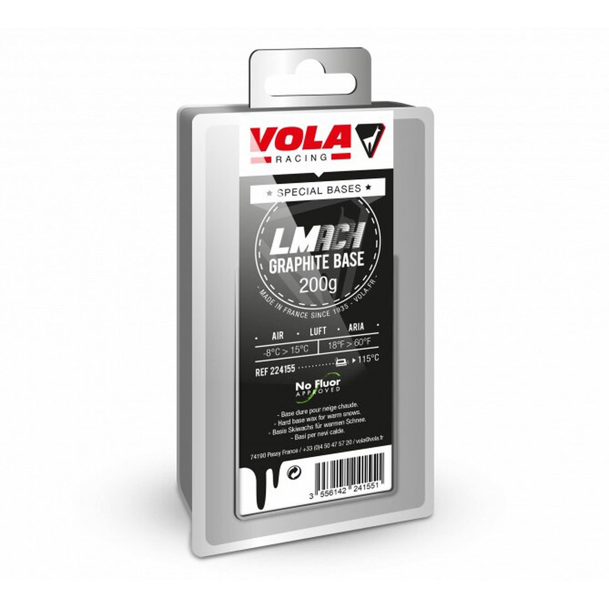 Vola Sciolina per Neve Calda Bases Spéciales Graphite LMach 200 g