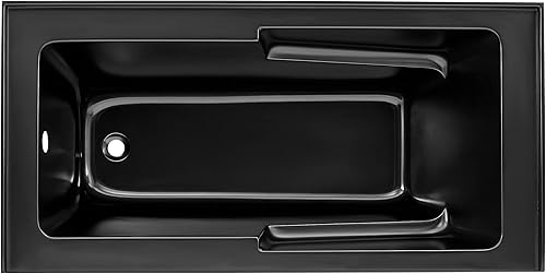 Miniatura 3 de Swiss Madison Well Made Forever SM-AB541MB Voltaire - Tina de alcoba (60 x 30 pulgadas), color negro mate