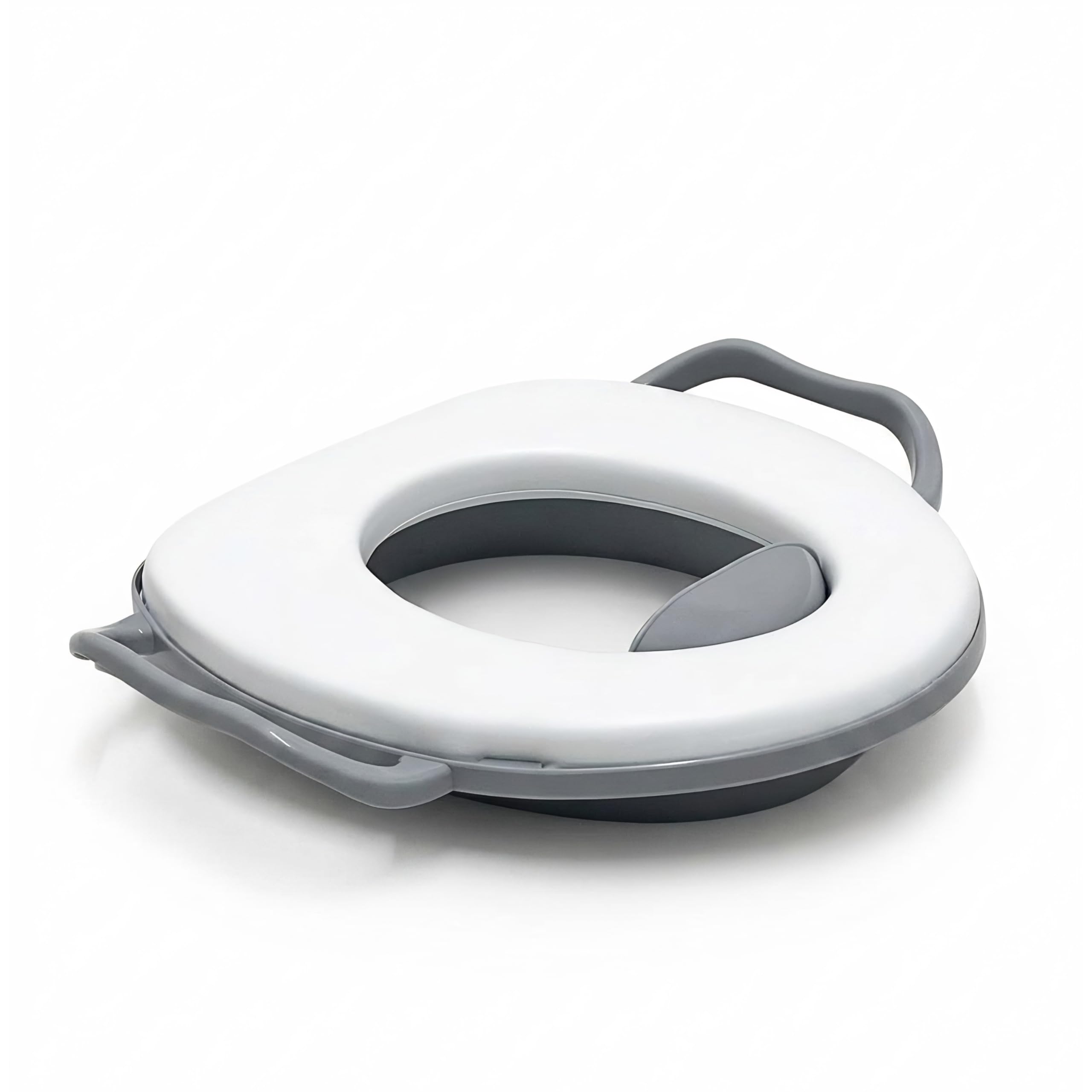 Baby Toilet Training Seat with Handles –Potty Seat with Splash Guard | Non-Slip Toddler Toilet Trainer for Boys & Girls