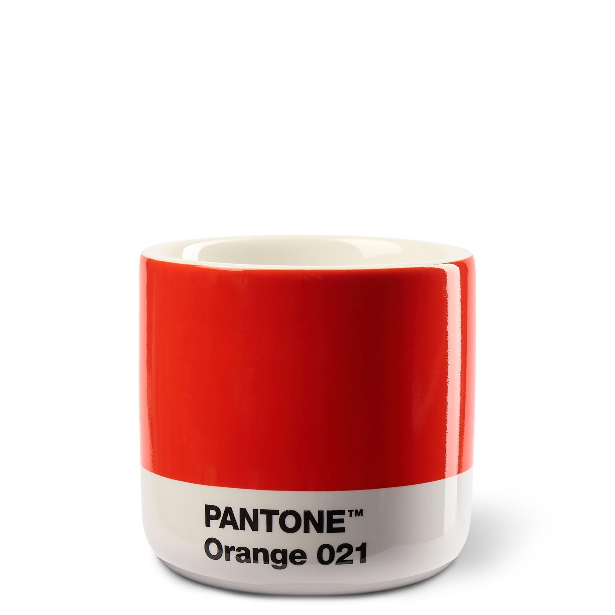 Sponsored Ad - Copenhagen Design Pantone Macchiato Cup - Coffee, Latte, Macchiato Mug - 3.34oz/100ml, Orange 021