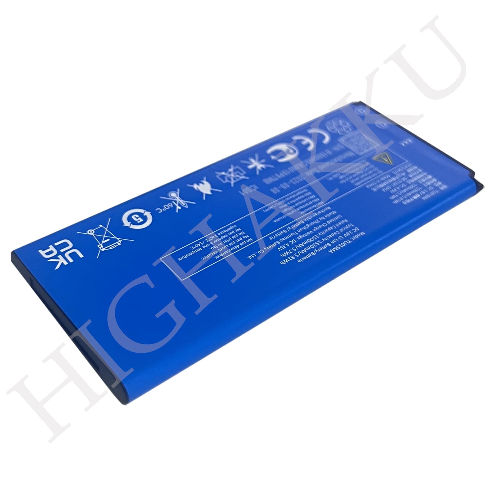 Batteria di ricambio TLi015M1, TLi015M7, TLi015MA compatibile con Al-Catel One Touch Pixi 4 4.0 4034A 4034G 4034X 4034M 4034D 4034E