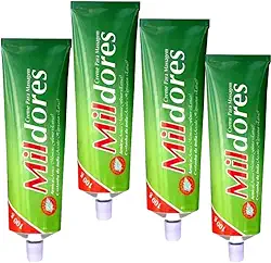 Mil Dores Pomada para Massagem Extra Forte, com Arnica e Castanha da Índia, para Alívio de Tensões Musculares- kit 4 Unidades