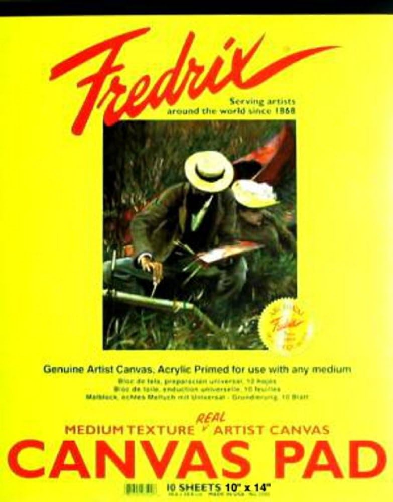 Fredrix Canvas Pads 9 in. x 12 in.