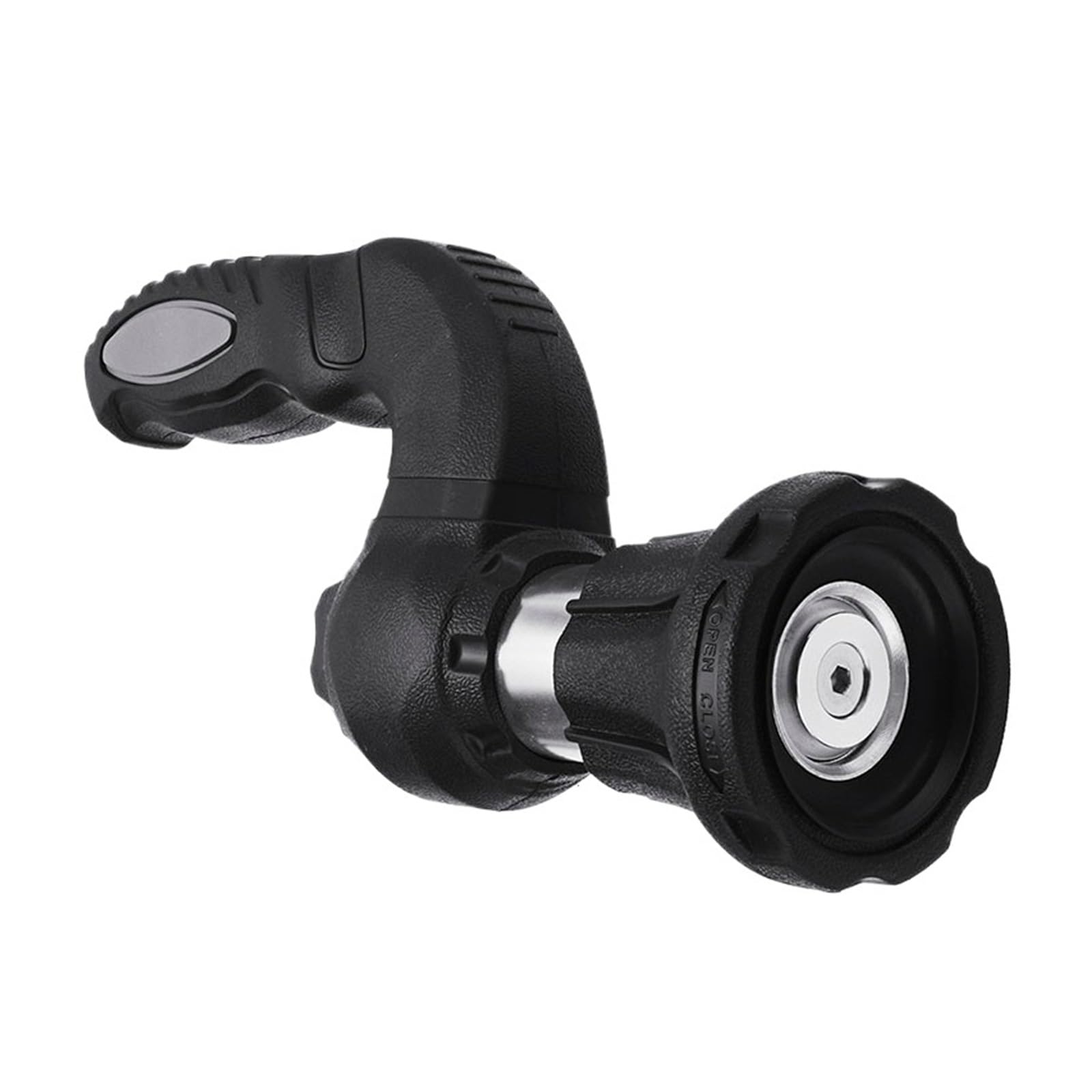 Mzzyg One Color Hose Pipe Spray Gun Pressurized Water Gun Sprayers Hose Blaster Fireman Nozzle Lawn Garden Super Powerful Home Car Washing For Plants Watering, Car Washing And Pets Showerin