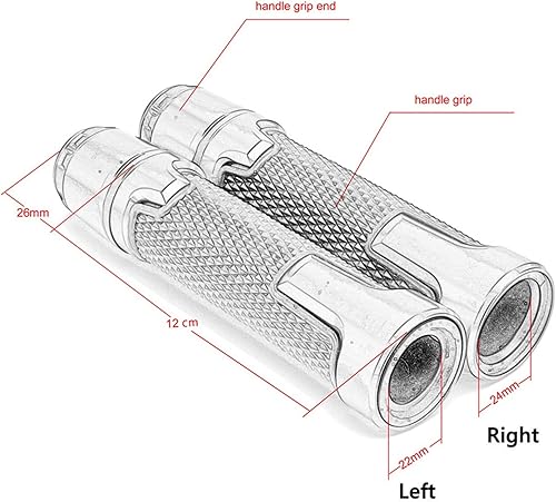 Miniatura 2 de WINVOX Motorcycle Handlebar for Yamaha MT07 MT09 MT-07 MT-09 FZ07 FZ MT 07 09 2014-2017 2018 2019 2020 78" 22MM Motorcycle Handle Bar Handlebar Hand