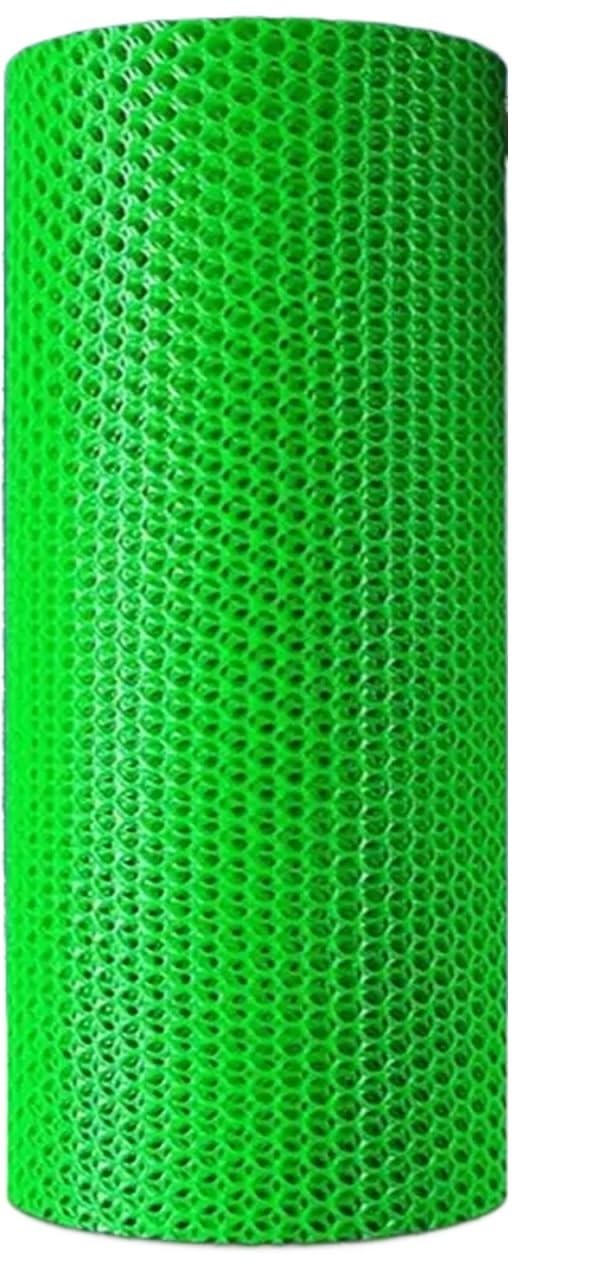 Red de protección para aves de corral de jardín, malla de plástico segura para pollos, 60 x 100 cm, color verde, ideal para criar aves de corral y jardín