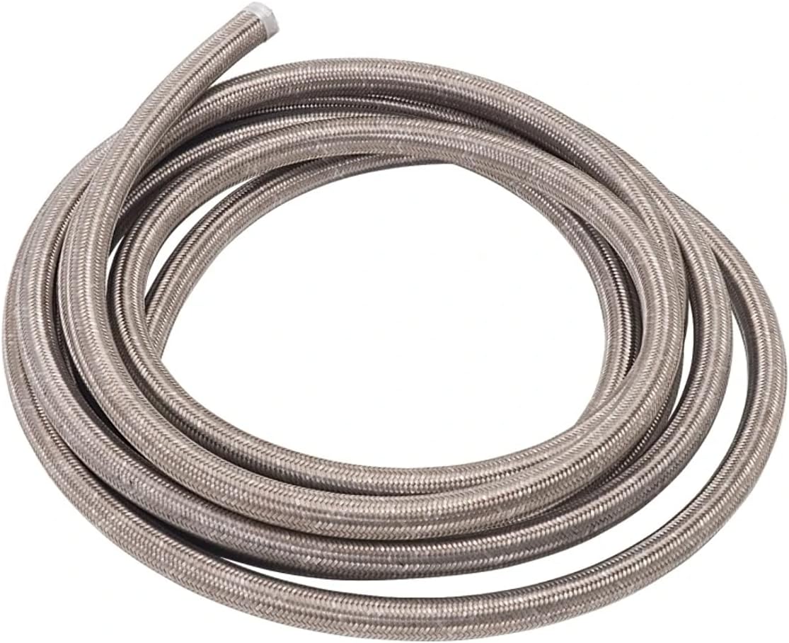 Edelbrock 632090 ProFlex -6AN Stainless Steel Braided Hose - 20 Feet