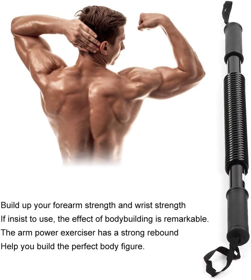 Arm Power Exerciser Spring Forearm Strength Muscle Trainer Chest Expander Gym Equipment