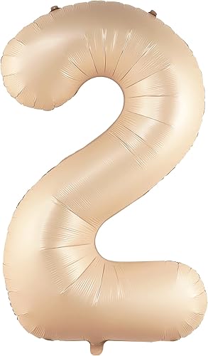 Miniatura 1289 de KatchOn, Globo dorado gigante del número 8 de 40 pulgadas, globo dorado del número 8 para decoraciones de cumpleaños de 8 años para niñas