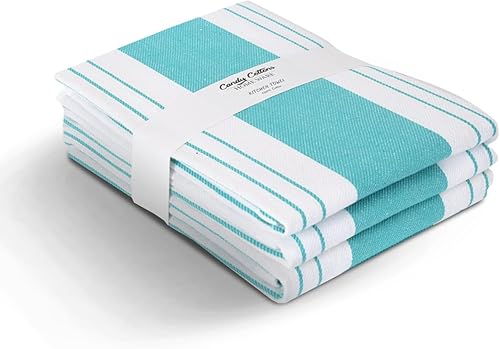 Miniatura 2 de Candy Cottons- Set de 3 trapos de cocina 100% algodón, clazo pcolgar, plavar y secar platos, se pueden usar como paños de cocina o trapos de mano