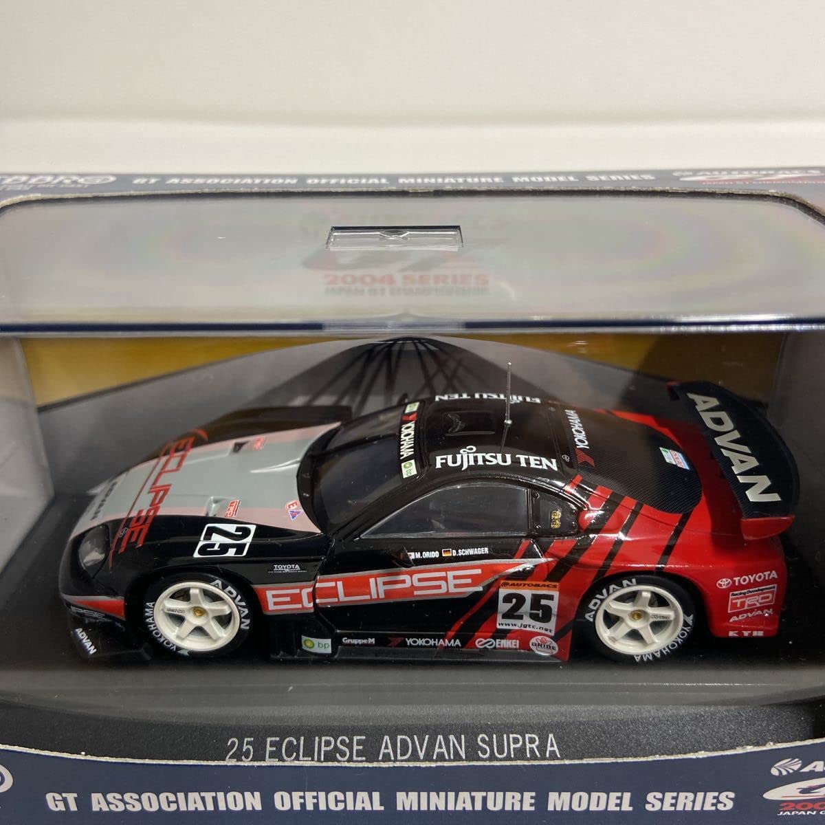 Amazon | EBBRO 1/43 ECLIPSE ADVAN Supra #25 JGTC 2004年 織戸学 MAX