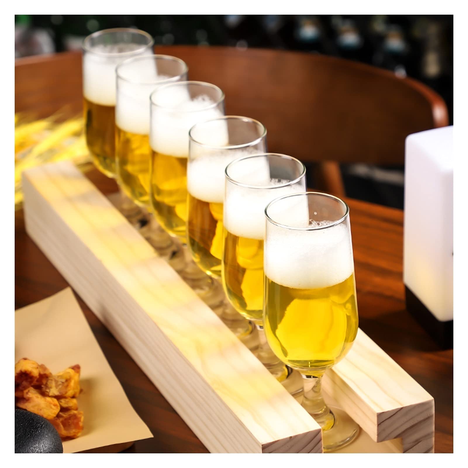 biergläser， Personalisiertes Pintglas, Bierbecher, 330 ml, Biergläser, perfekt for Zuhause, Restaurants und Kneipen, Glas-Bierkrug, leicht zu hohe Bar
