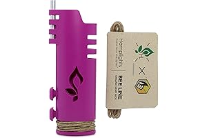 Hemp Wick Lighter Sleeve with 5 FT Beeline Hemp Wick