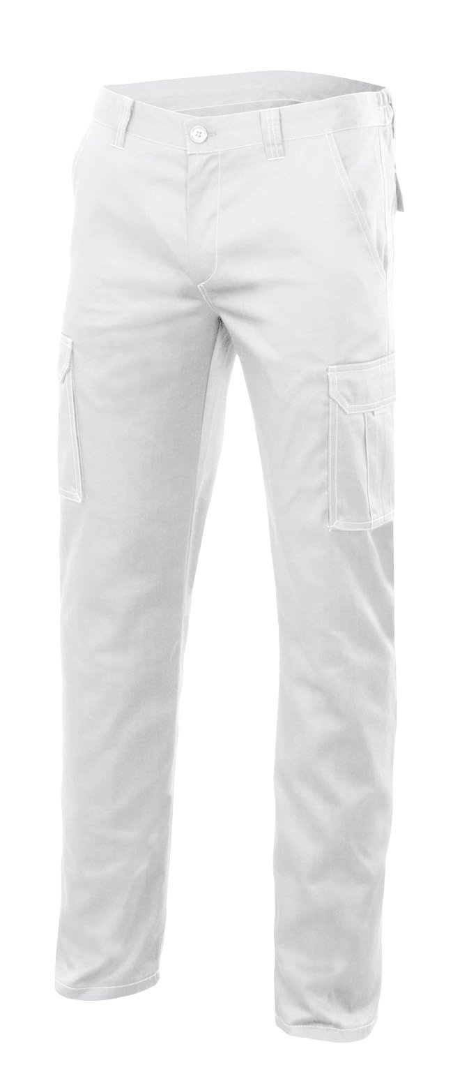 Velilla 103002S - Mehrtaschenhose (Größe 52) Farbe weiß