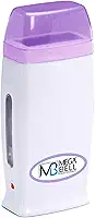 Mega Bell, Aquecedora de cera para depilação Roll-on, Cera-Matic Roll-on, Sem refil, Bivolt, Branco com detalhes em lilás