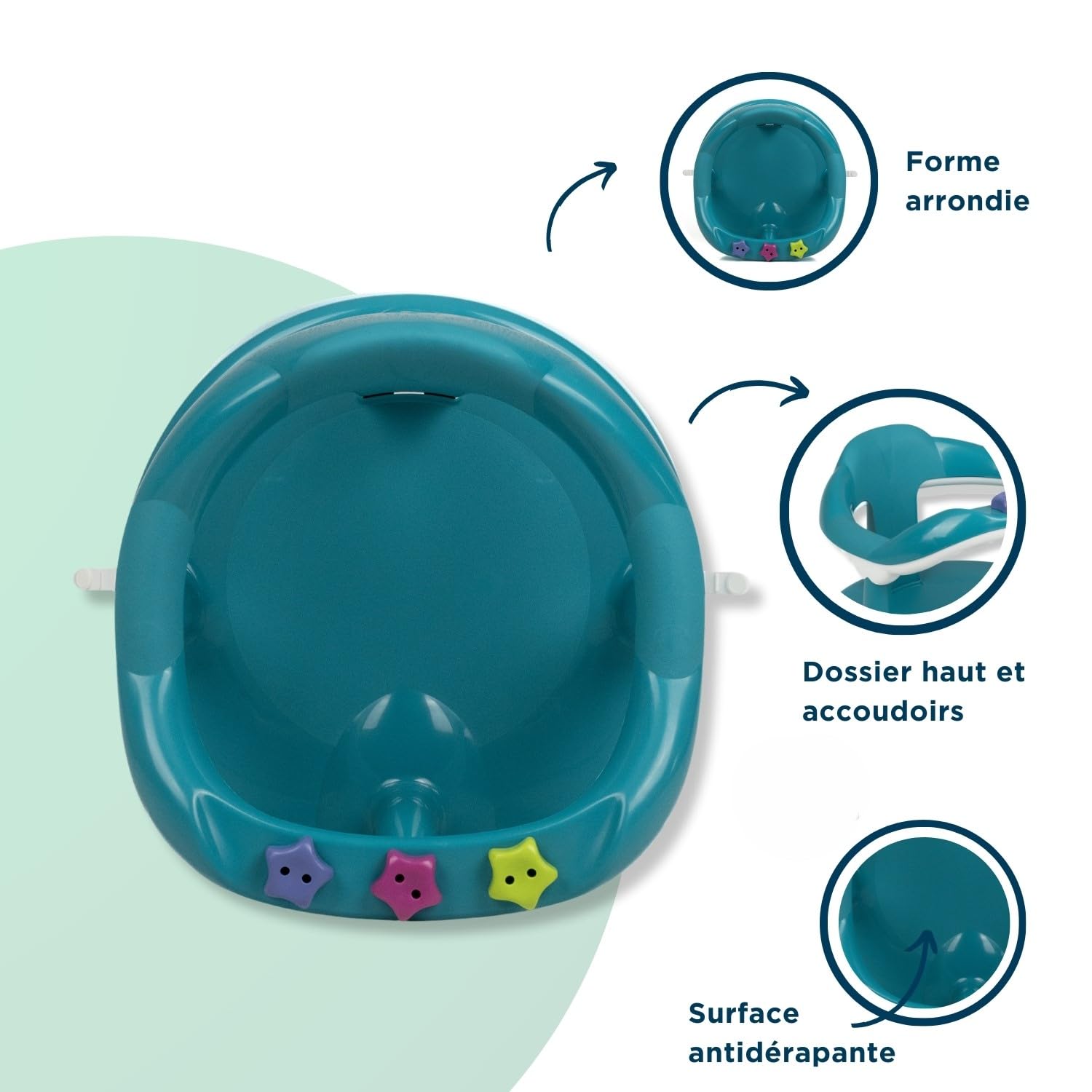 Anello da bagno THERMOBABY Aquababy - Verde smeraldo