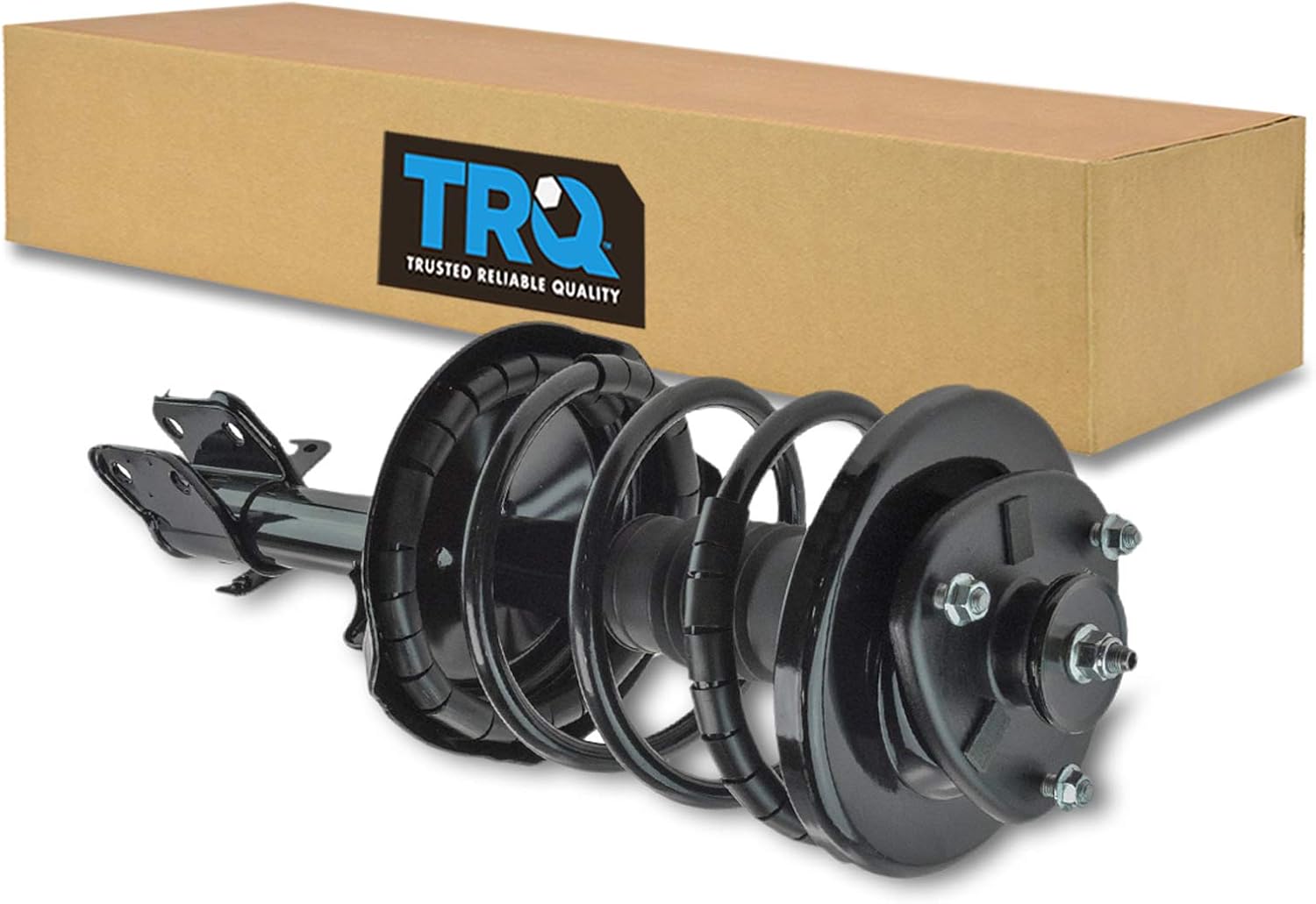 TRQ Front Left Strut and Spring Assembly Compatible with 2003-2006 Acura MDX