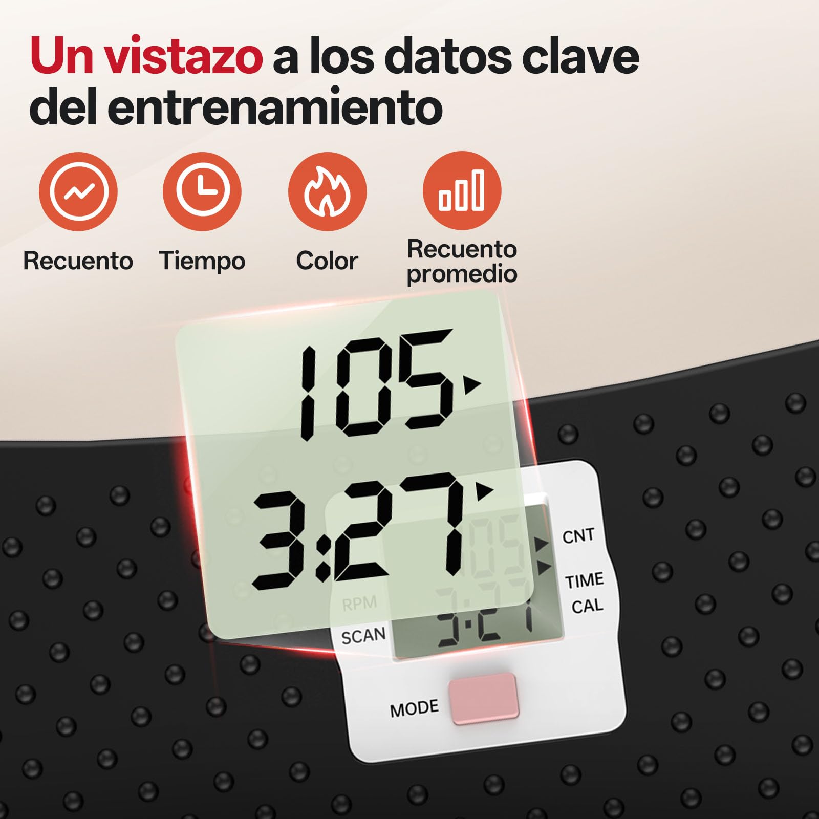 PASYOU Tabla de Equilibrio Simulador de Esquí, Tabla oscilante con Bandas de Resistencia, Entrenador portátil de Equilibrio Wiggle con Monitor LCD, Capacidad de 136 kg, Ejercicio Completo