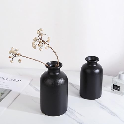 Miniatura 6 de Jarrones de Flores Secas, Jarrón de Cerámica, Decoración para la Sala de Estar, Decoración para Arreglos Florales, Accesorios para Fotografía