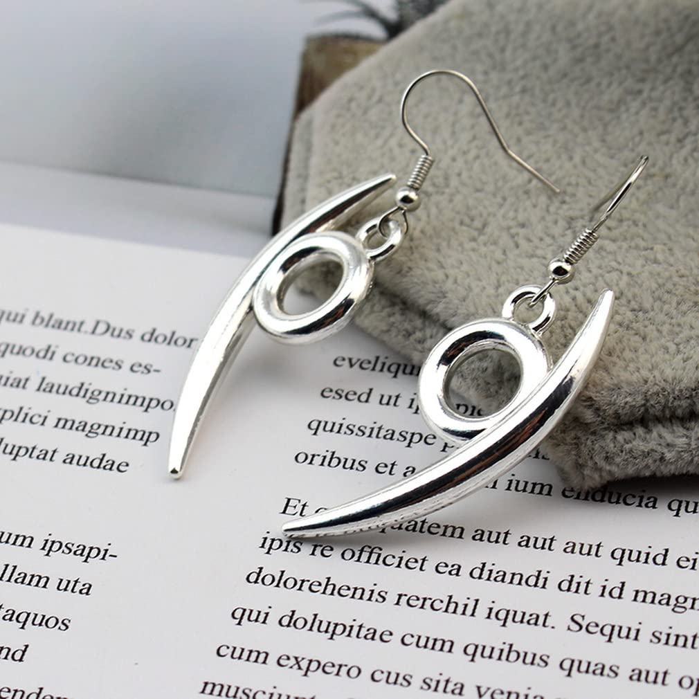 MayDee Pendientes Ninja Orochimaru Clip para el oído Cosplay Party Supply Orochimaru Cosplay Dangler