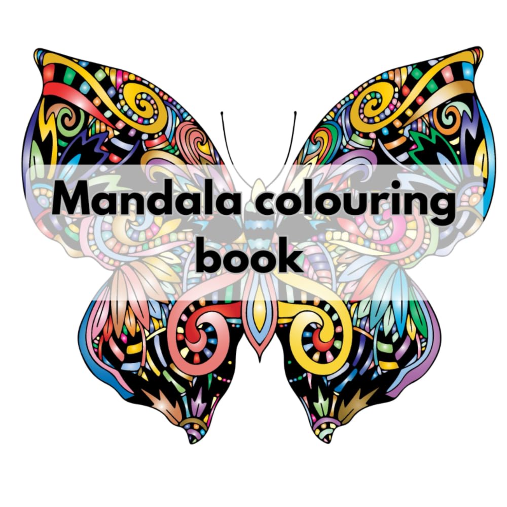 Mandala colouring book