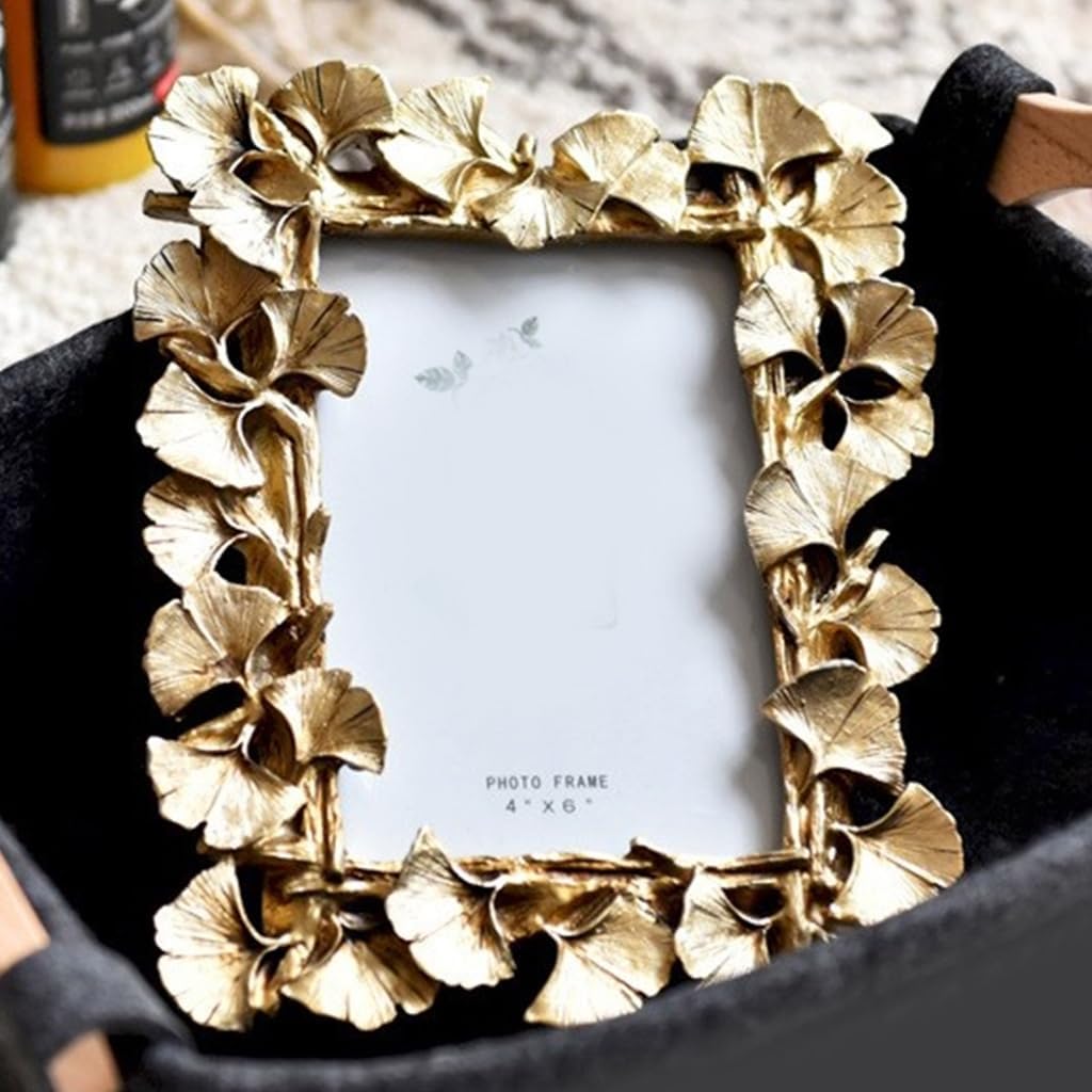 Classical 6Inch Photo Holder Picture Frame for Tabletop Resin Photo Frame
