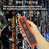 BOOGIIO Wire Tester RJ45 RJ11 Cable Tracker Line Finder Multifunction Wire Tracker Ethernet LAN Network Cat5 Cat6 with Earphone for Cable Collation, Network Maintenance Collation, Telephone Line Test