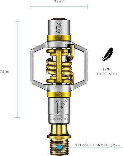 Miniatura 2 de Eggbeater 11 Ti Body con detalles dorados