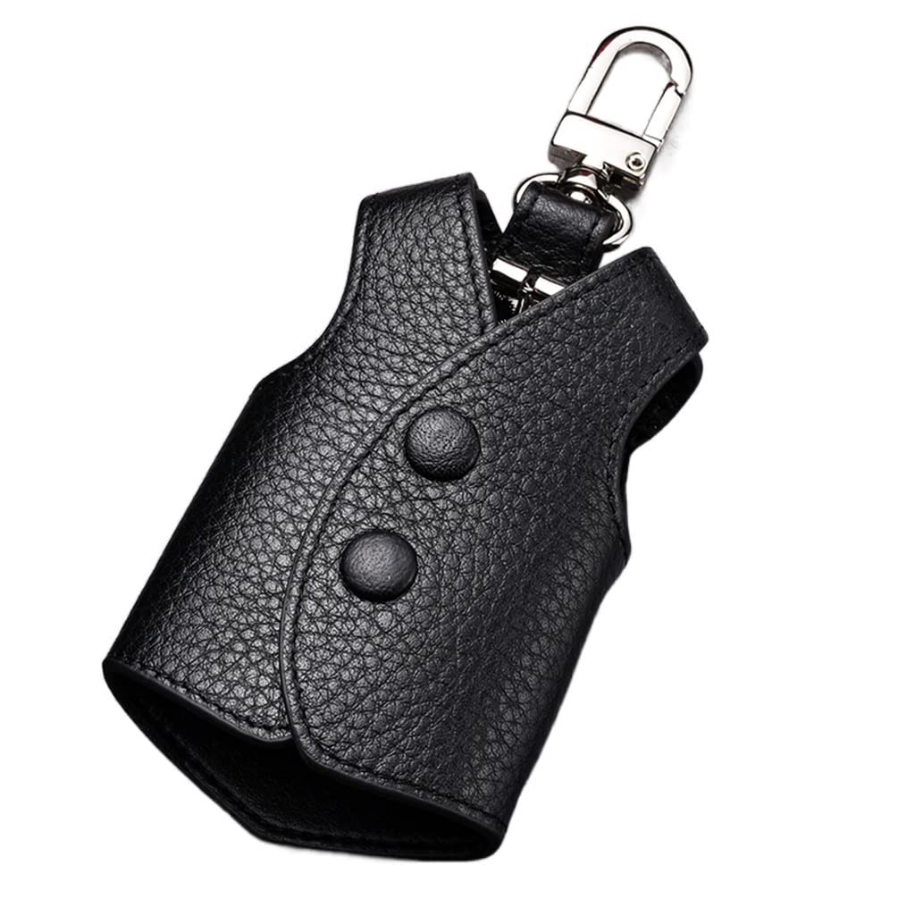 Schlüsseletui aus Leder, Unisex, Schlüsselanhänger, multifunktional, für Paare, Taillen-Vorhängeschloss, Schlüsseletui (D 107 x 62 x 35 mm)