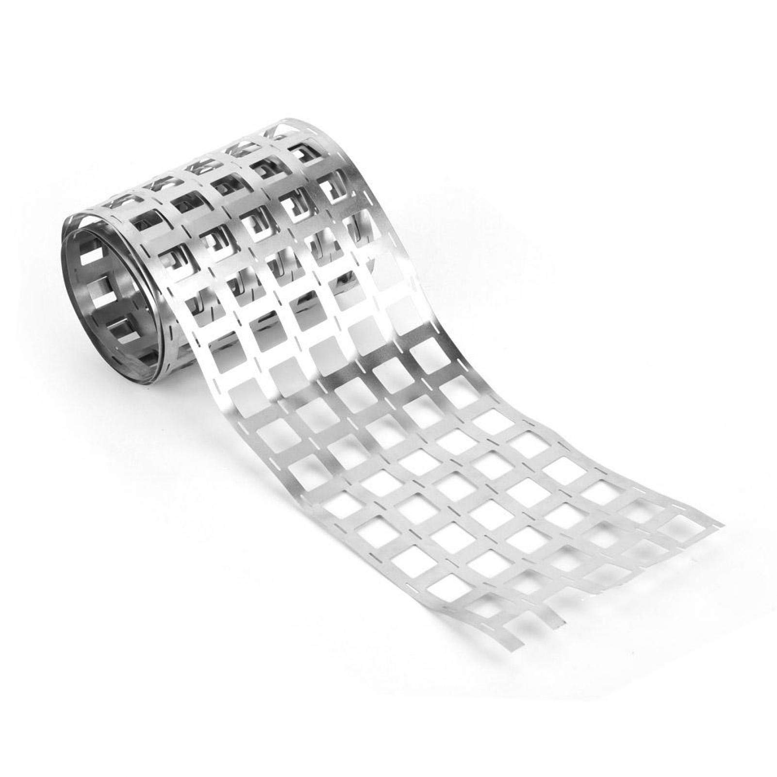 Nastro In Nichel 0,15x27mm Per Saldatura Batterie - 10m Con Spaziatura 20,25mm