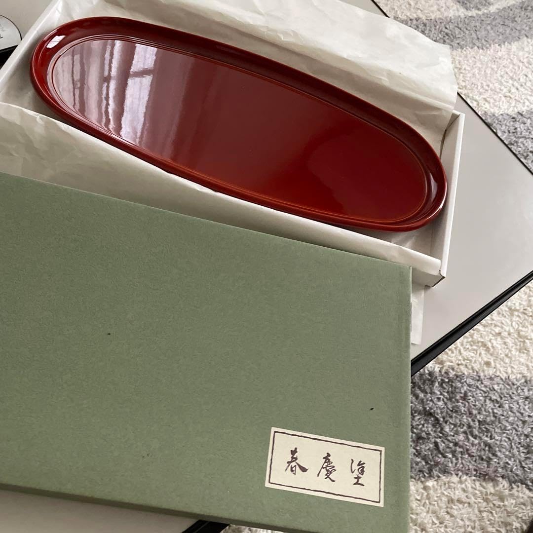 寺院仏具献菓子器 朱 大大 献菓子器 朱塗り 木製 大（寺院用仏具