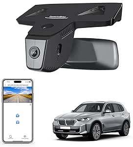 Mangoal 4K Dash Cam for BMW X5 Gen4 G05 F95 2024+ Facelift(Model C), X5 ...