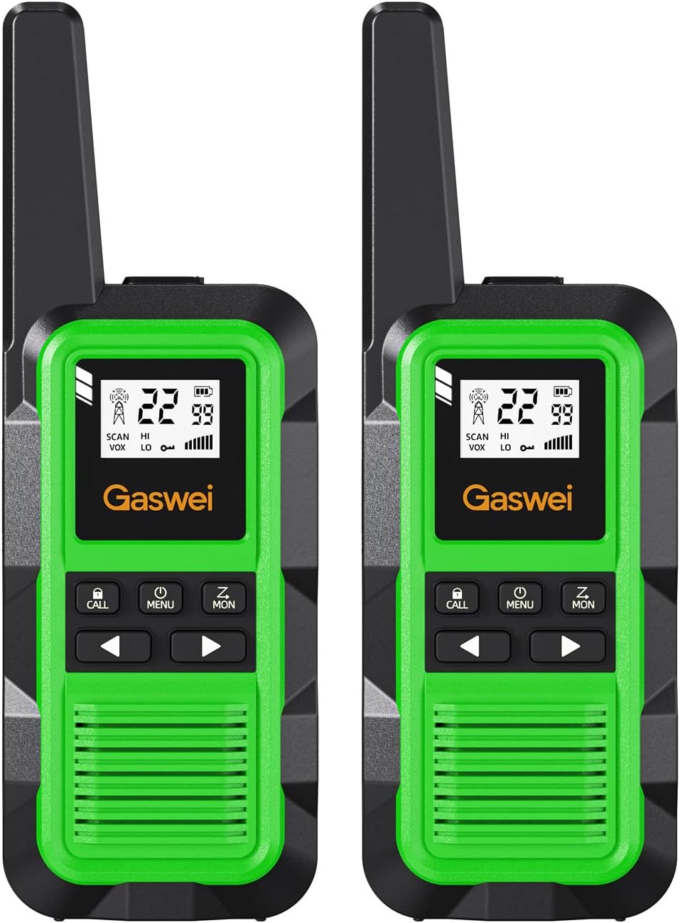 Gaswei G2Pro Walkie-Talkies 4er Set - IP67 Wasserdicht Mit Doppel-PTT & SOS-Alarm