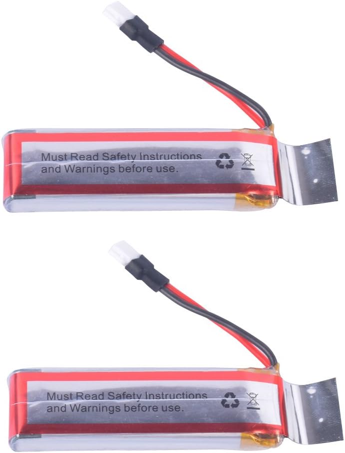 YouCute 2pcs 500mAh Battery for UDI Peregrine U28W Kestrel U28-1 WiFi FPV UDI RC Quadcopter Drone Spare Parts