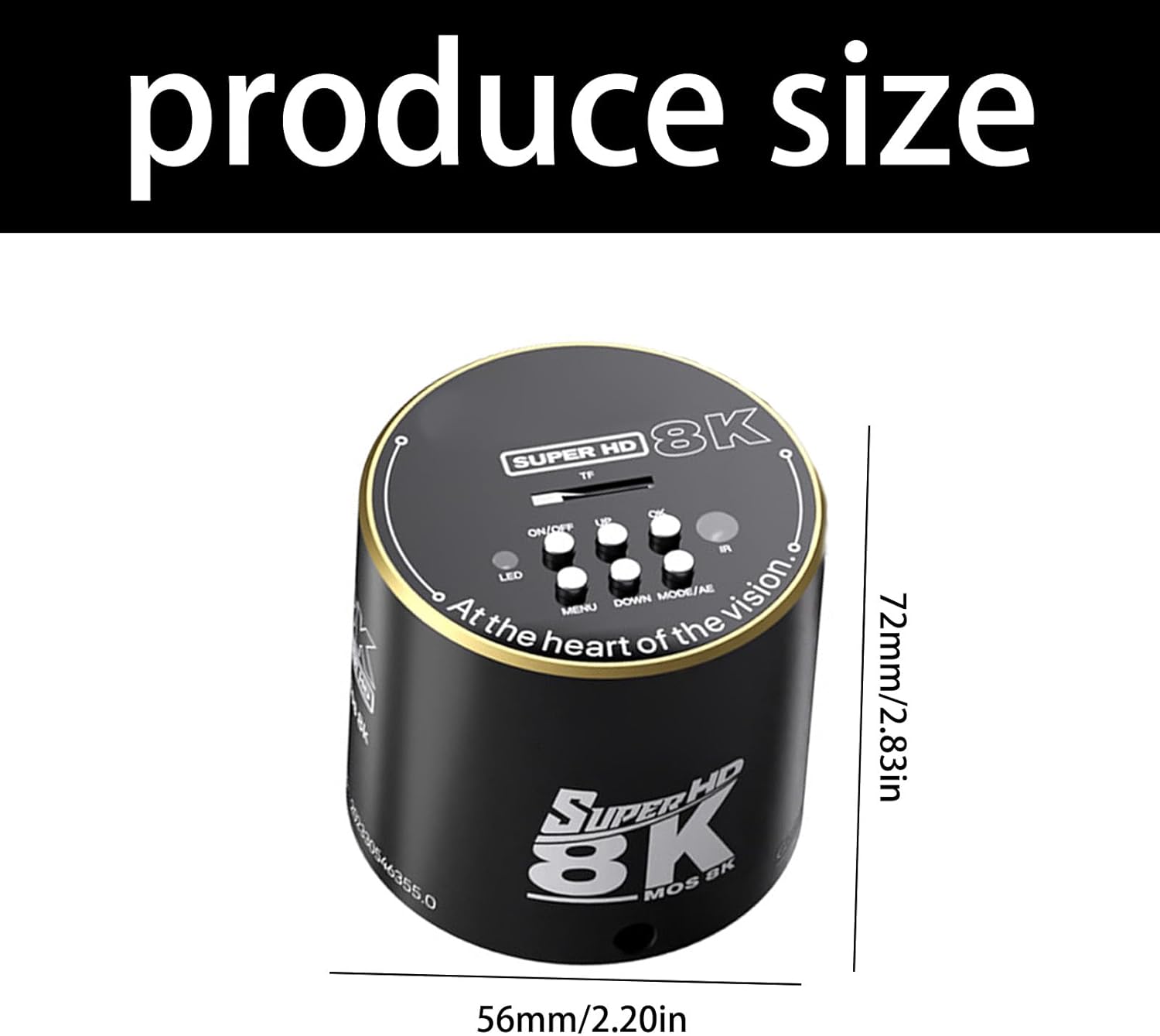 Multifunction Digital Camera for Microscopes with Auto White Balance and Freeze Function for Observation Industrial Inspection Microscope