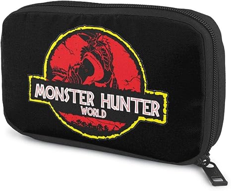 Amazon Co Jp Monster Hunter World モンスターハンターの世界 ケーブル収納ポーチ トラベルポーチ 出張 旅行 ガジェットポーチ 便利グッズ ケーブル モバイルバッテリー イヤホン 小物収納 通勤 プレゼント 手提げバンド付き Diy 工具 ガーデン