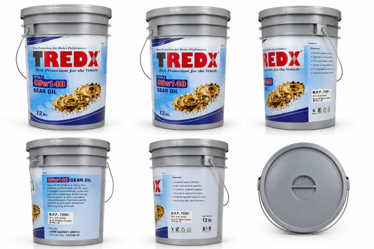 85W140 Gear Oil API GL-5, 10 L | ISO Viscosity Grade 68, For Industrial Machinery-image-4