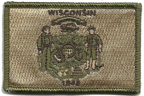 Gadsden and Culpeper Tactical State Patch - Wisconsin - Multitan