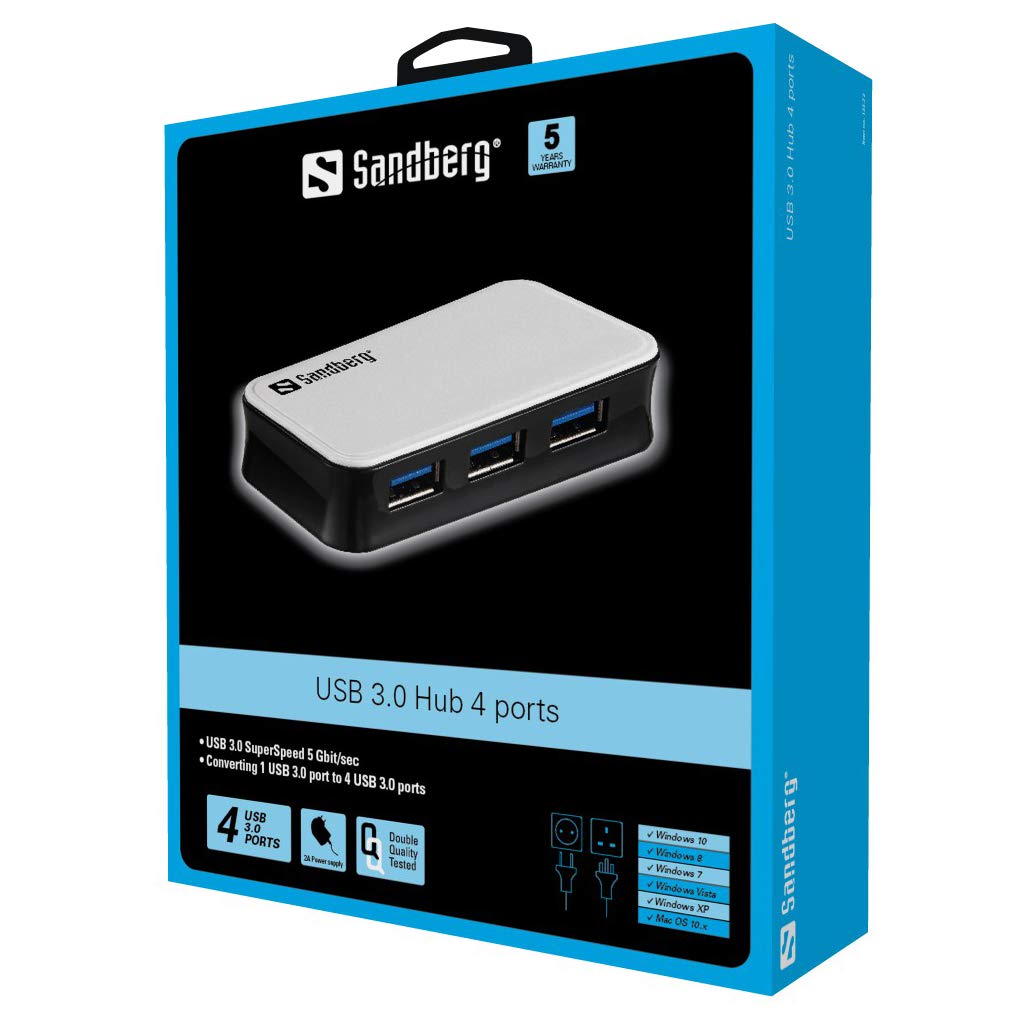 Sandberg 4 porty USB 3.0 Hub