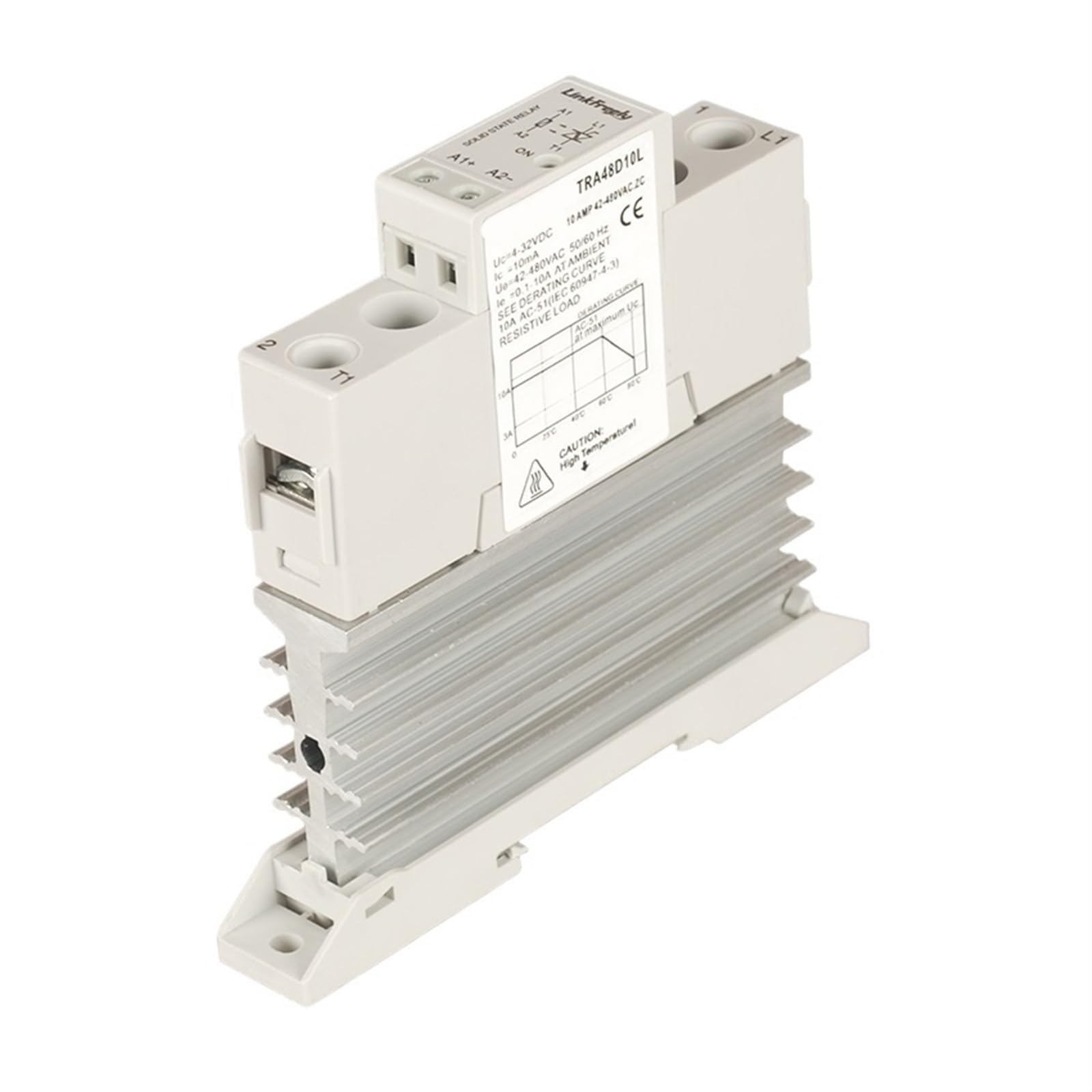 Module de relais statique Din Rail avec dissipateur thermique haut de gamme pour système automatisé