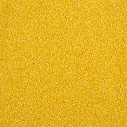 Eurosand - Sandsack, 0,1-0,5 mm, 1 kg - Gelb